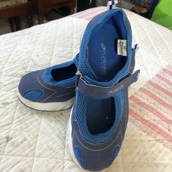 Vintage blue purenrg athletics runners with Breathable Mesh and Slip-On Design- - Picture 8 of 8